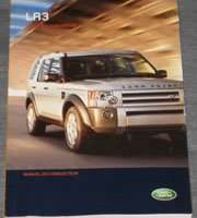 2009 Land Rover LR3 Owner's Operator Manual User Guide