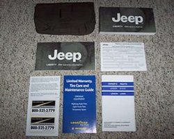 2009 Jeep Liberty Owner's Operator Manual User Guide Set