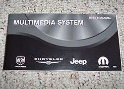 2009 Dodge Challenger Multimedia System Owner's Operator Manual User Guide