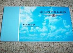 2009 Chrysler PT Cruiser Owner's Operator Manual User Guide