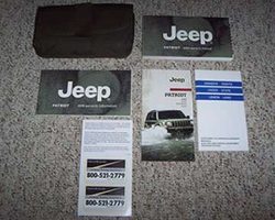 2009 Jeep Patriot Owner's Operator Manual User Guide Set
