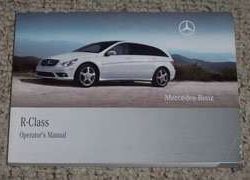 2009 Mercedes Benz R320 & R350 R-Class Owner's Operator Manual User Guide