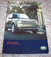 2009 Land Rover Range Rover Owner's Operator Manual User Guide