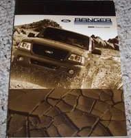 2009 Ford Ranger Owner's Operator Manual User Guide