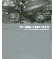 2009 Harley-Davidson Electra Glide Touring Models Service Manual