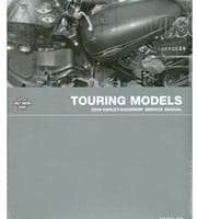 2009 Harley-Davidson Touring Models Shop Service Repair Manual