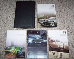 2009 Jaguar XJ Series Owner's Operator Manual User Guide Set