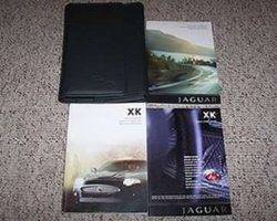 2009 Jaguar XK Series Owner's Operator Manual User Guide Set