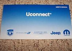 2010 Chrysler Sebring Uconnect Owner's Operator Manual User Guide
