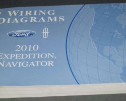 2010 Lincoln Navigator Electrical Wiring Diagrams Manual