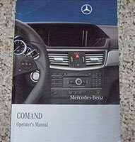 2010 Mercedes Benz E-Class E350, E550 & E63 AMG Navigation System Owner's Operator Manual User Guide