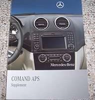 2010 Mercedes Benz ML350, ML450, ML550 & ML63 AMG M-Class Navigation System Owner's Operator Manual User Guide