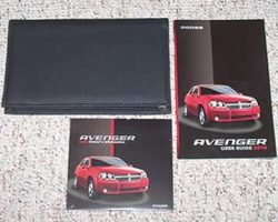 2010 Dodge Avenger Owner's Operator Manual User Guide Set