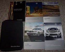 2010 Mercedes Benz C300, C350 & C63 AMG C-Class Owner's Operator Manual User Guide Set