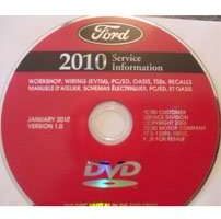 2010 Ford Explorer Sport Trac Service Manual DVD