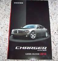2010 Dodge Charger Includes SRT8 Owner's Operator Manual User Guide