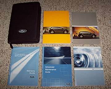 2010 Ford Edge Owner's Manual Set