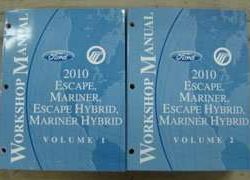 2010 Ford Escape & Escape Hybrid Service Manual