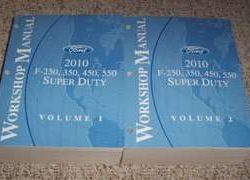 2010 Ford F-550 Super Duty Truck Service Manual