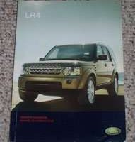 2009 Land Rover LR4 Owner's Operator Manual User Guide