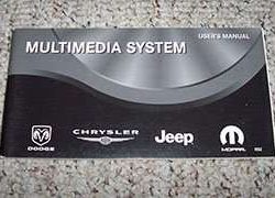 2010 Jeep Compass Multimedia System Owner's Operator Manual User Guide