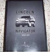 2010 Lincoln Navigator Owner's Operator Manual User Guide