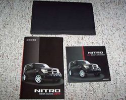 2010 Dodge Nitro Owner's Operator Manual User Guide Set