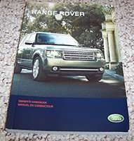 2010 Land Rover Range Rover Owner's Operator Manual User Guide