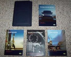 2010 Land Rover Range Rover Sport Owner's Operator Manual User Guide Set