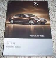 2010 Mercedes Benz S550, S600, S63 AMG & S65 AMG S-Class Owner's Operator Manual User Guide