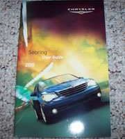 2010 Chrysler Sebring Owner's Operator Manual User Guide