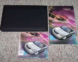 2010 Chrysler Sebring Convertible Owner's Operator Manual User Guide Set