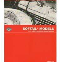 2010 Harley-Davidson Softail Models Shop Service Repair Manual