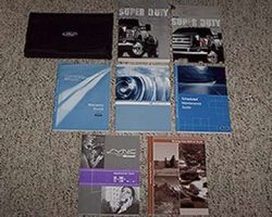 2010 Ford F-450 Super Duty Truck Owner's Manual Set