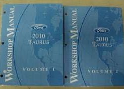 2010 Ford Taurus Shop Service Repair Manual