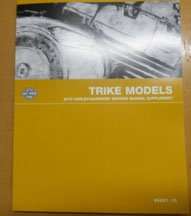 2010 Harley Davidson Trike Models Service Manual Supplement