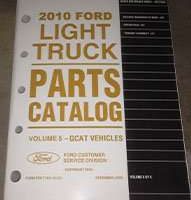 2010 Ford Escape & Escape Hybrid Parts Catalog