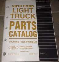 2010 Lincoln MKT Parts Catalog Manual