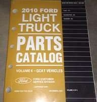 2010 Ford Flex Parts Catalog