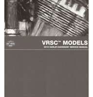 2010 Harley Davidson VRSC V-Rod Models Service Manual