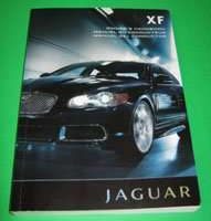 2010 Jaguar XF Owner's Operator Manual User Guide