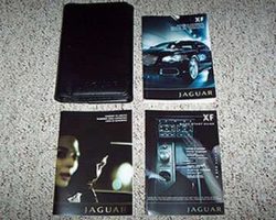 2010 Jaguar XF Owner's Operator Manual User Guide Set