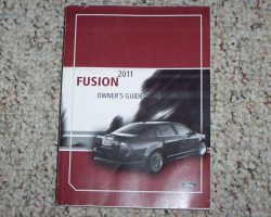2011 Ford Fusion Hybrid Owner's Manual