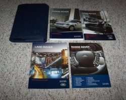 2011 Land Rover Range Rover Owner's Operator Manual User Guide Set