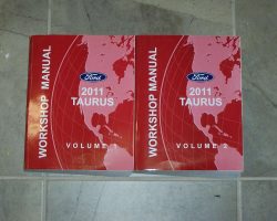 2011 Ford Taurus Service Manual