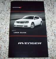 2011 Dodge Avenger Owner's Operator Manual User Guide