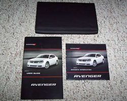 2011 Dodge Avenger Owner's Operator Manual User Guide Set