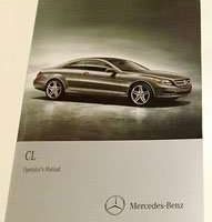 2011 Mercedes Benz CL-Class CL550, CL600, CL63 AMG & CL65 AMG Owner's Operator Manual User Guide