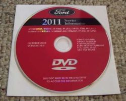 2011 Ford F-350 Super Duty Truck Shop Service Repair Manual DVD