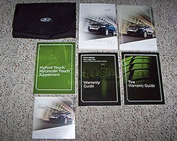 2011 Ford Edge Owner's Manual Set